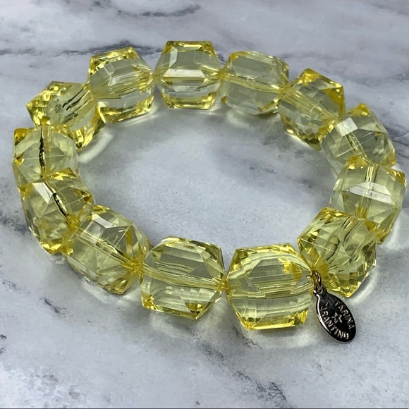 Tarina Tarantino Lemon Drop Classic LuciteBracelet